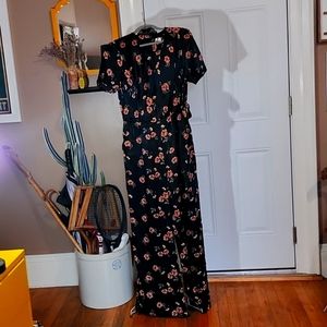 Xhilaration Satin Jumpsuit